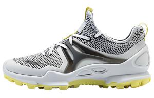 Кроссовки для бега Walking C Running Shoes Men Low-top Ashen Slate/Diffused Blue/Football Gray/Metallic Gold Ecco