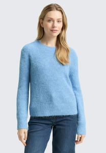 Джемпер TOM TAILOR Jumper, Light Fjord Blue Melange/Blue