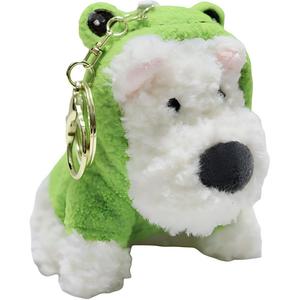 Вест хайленд худи плюшевая собака 13см/24см/35см/45см высота ROUERXIONG, зеленый