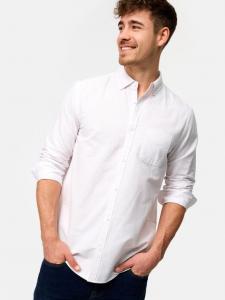 Рубашка с длинным рукавом-кепнер Indicode, белый