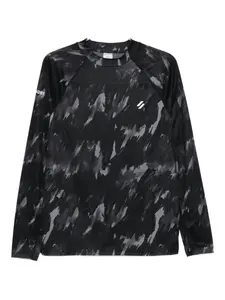 Футболка с принтом Superdry, черный