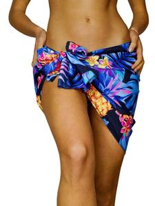 Шарф King Kameha Pineapple, черный