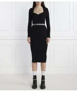 Платье Karl Lagerfeld, черный