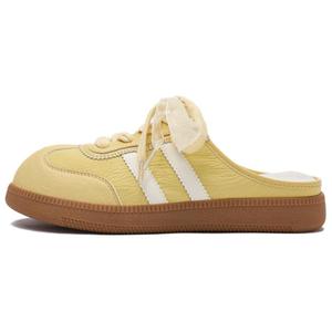 JOSINY Женские противоскользящие тапочки с закрытым носком желтые, цвет Yellow