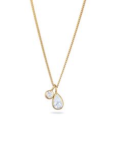 Elli Колье из серебра 925 пробы с золотым покрытием