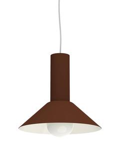 Подвесной светильник Lumicom Vera, коричневый - белый - 25 х 23 х 25 см