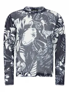 Свитер с цветочным узором Dsquared2, синий