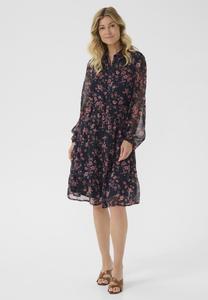 Платье Cream YUNA, Navy/Coral Flowers/Blue