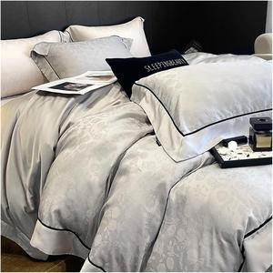 KYTGFH Комплект постельного белья 800TC мягкий шелковистый дышащий жаккард натуральный гипоаллергенный