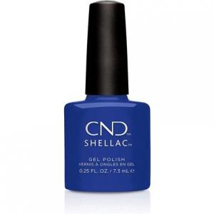 Тени для век Shellac Blue, 7,3 мл, 0,25 жидких унций, Cnd