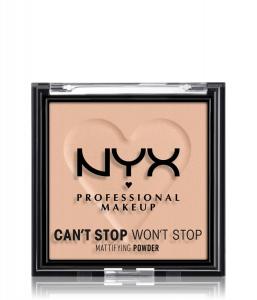 Компактная пудра NYX Professional Makeup Can’t Stop Won’t Stop Mattifying Powder, Nr. 04 - Medium, 6g