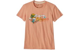 Футболка Recycled женская Patagonia, оранжевый-cowp