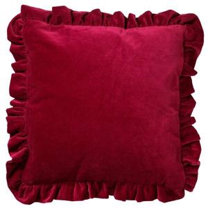 Декоративная подушка Dutch Decor Yara 45x45 cm, 45x45x45 см цвет pantone red plum