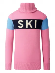 Свитер с высоким воротником Perfect Moment, розовый