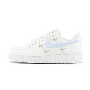 Nike Кроссовки Air Force 1 с низким верхом для скейтборда, устойчивые к истиранию, унисекс, белые, синие
