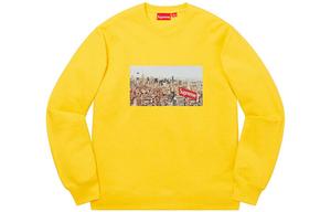 Толстовка FW20 унисекс Supreme, желтый