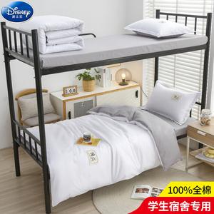 Disney Комплект постельного белья на 0.9 м: 6 предметов, простыня, подушка, матрас, 3 кг хлопковое одеяло, цвет белый + серый