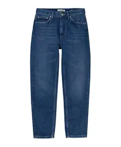 Синие узкие хлопковые брюки до щиколотки Carhartt Wip, синий