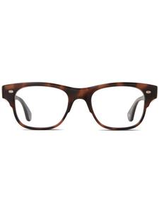 Очки Garrett Leight, коричневый