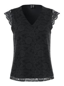 Блузка обычного кроя Olline 17154614 Pieces, черный