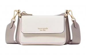 Kate Spade Сумка через плечо из сафьяновой кожи женская белая