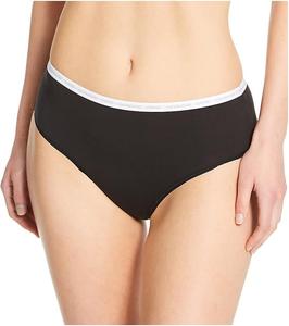 Женские трусики-бикини Calvin Klein Ck One Cotton с высокой талией, Black