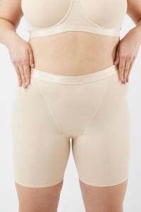 Короткие шорты Control с высокой талией Oola Lingerie, нюд