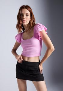 Базовая футболка Even&Odd, сиреневый