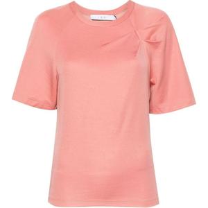 Айро Юмаэ Футболка со складками IRO NIGHT, розовая