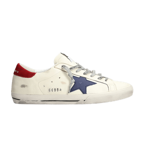 Кроссовки Golden Goose Golden Goose Superstar 'White Blue Red', белый