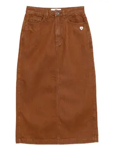 Джинсовая юбка Chocoolate, коричневый