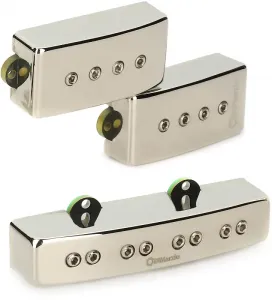 Комплект басовых звукоснимателей DiMarzio Relentless PJ Pair - никелевое покрытие