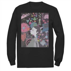 Мужская футболка с художественным плакатом «Теория большого взрыва» Шелдона Licensed Character