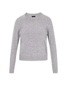 Женский свитер светло-серого меланжевого цвета DreiMaster