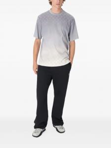 Футболка с лунным принтом Marine Serre, серый