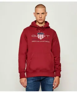 Толстовка Regular fit Gant, красный