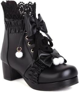 Женские ботинки из искусственной кожи, комфортные боевые водонепроницаемые ботильоны с утеплителем, меховые, для снега, без шнурков, классические, средней длины с меховой подкладкой, модные, в различных цветах, зимние Ulalaza, S9-Black