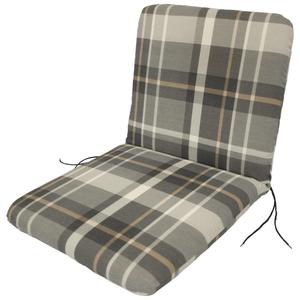 Подушка на стул TPFGarden серый, 45/7/88 см