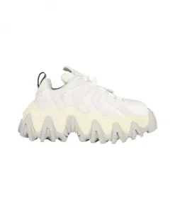 Кожаные кроссовки с квадратным носком Eytys, бежевый