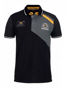 черная рубашка-поло Bruno Banani