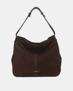 Сумка через плечо Freedom из замши Abbacino, темно-коричневый