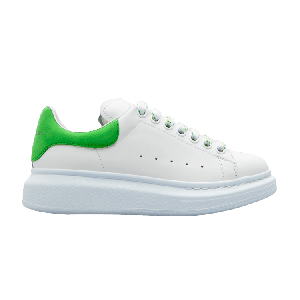 Кроссовки Alexander McQueen Alexander McQueen Wmns Oversized Sneaker 'White Acid Green', белый