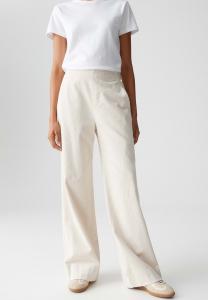 Брюки OPUS HIGH RISE WIDE LEG, Soft Cream/White