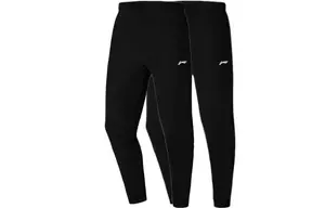 LINING Трикотажные спортивные штаны мужские 2 шт в упаковке Black
