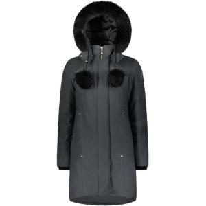 Женская пуховая куртка Moose Knuckles, темно-серый/черный Collar