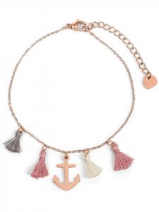 StyleBREAKER Браслет из розового золота