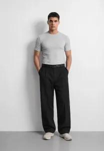 Набор из 3 футболок с принтом slim Burocs, White/Black/Ash Grey