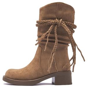 Ботильоны женские каштановые AGSDON, Chestnut