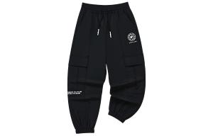 Вязаные спортивные штаны женские черные FILA FUSION