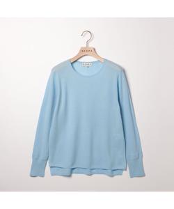 Черный вязаный пуловер